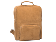 Zippered Rucksack with Front Pocket 