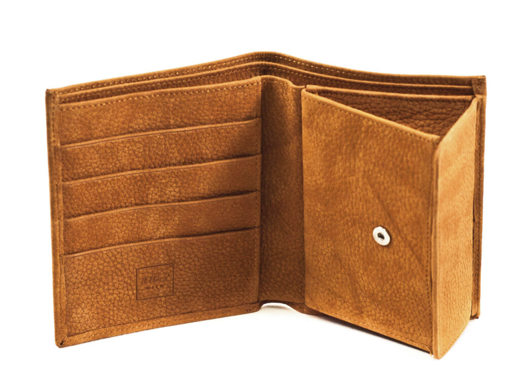 Geldbörse mit Münzfach (hoch)