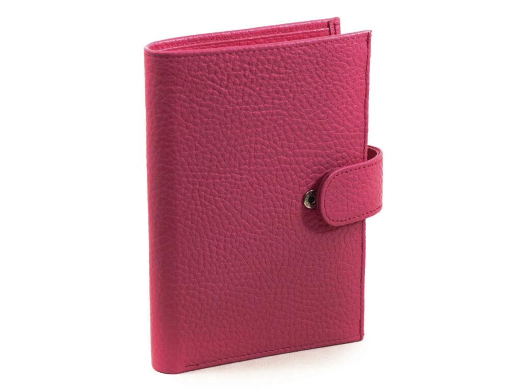 Geldbörse Reisepass mit Klappe und Lasche für 11 Karten