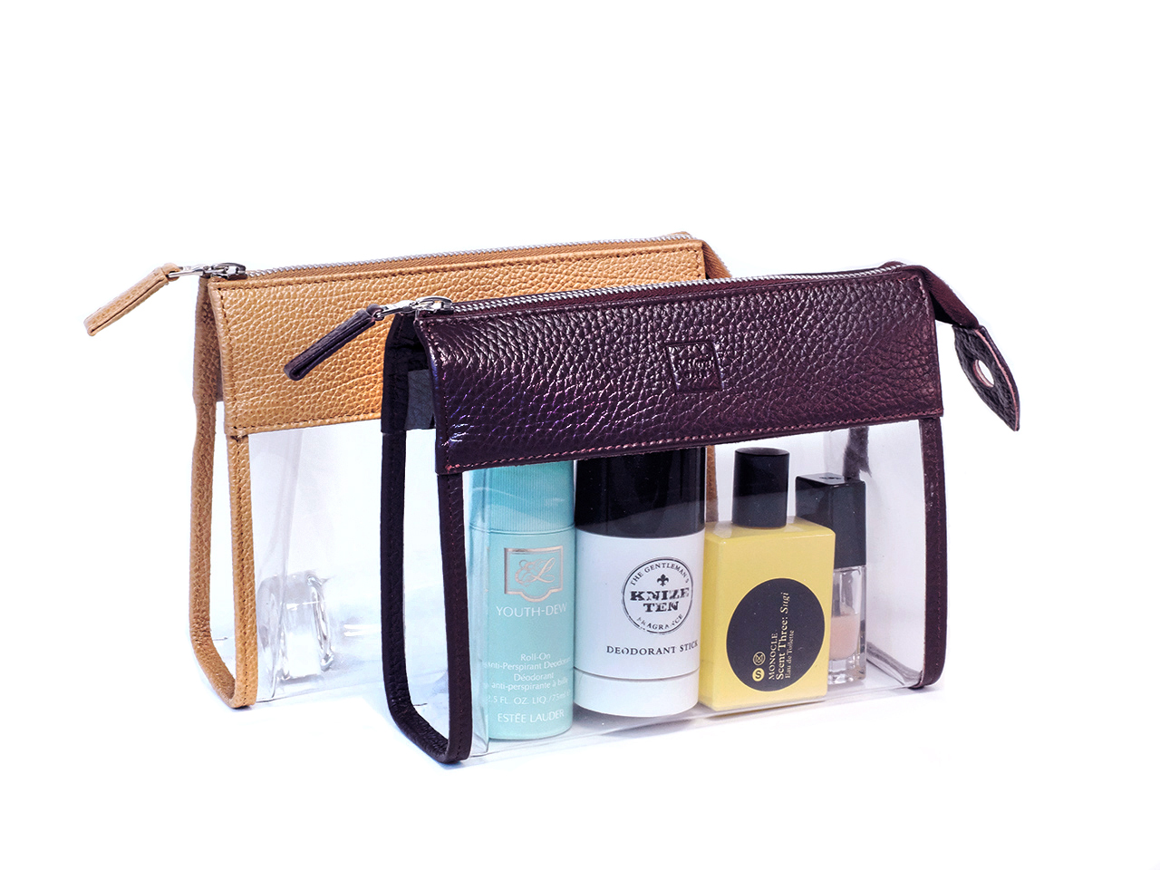 Kosmetiktasche Pyramide Transparent